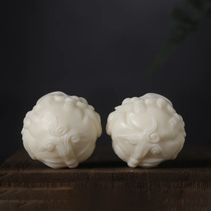 WUDE Ivory Nut Handlebar Piece Unisex-11