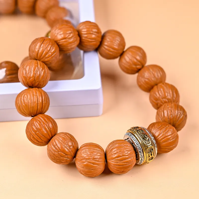 WUDE Monkey Head Walnut Bracelets Unisex-46