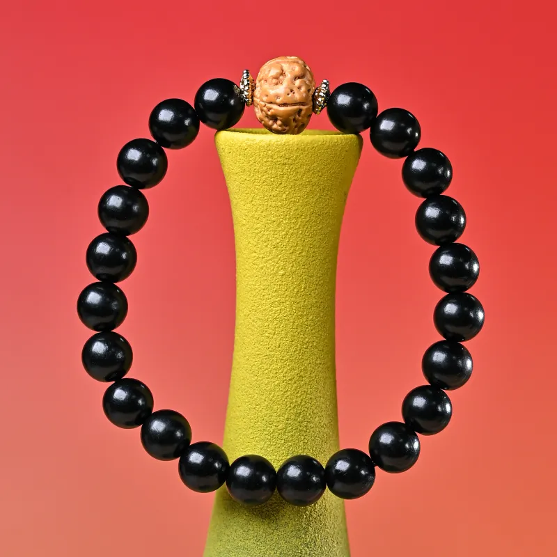 WUDE Ebony Wooden Bracelets Unisex-1