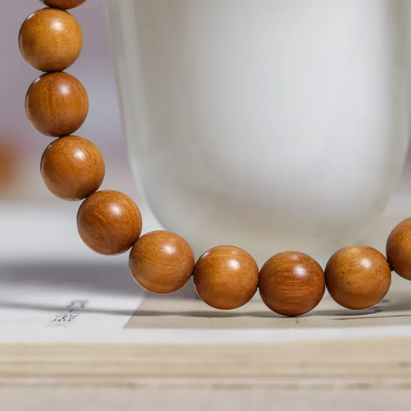WUDE Barbie Sandalwood Wooden Bracelets Unisex-3