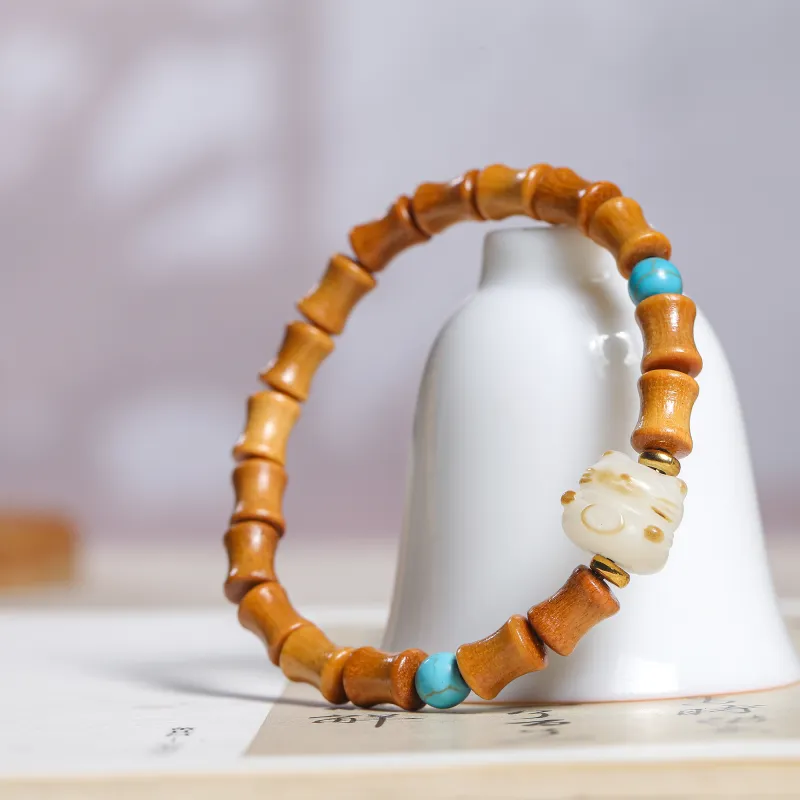 WUDE Barbie Sandalwood Bracelets Unisex-4
