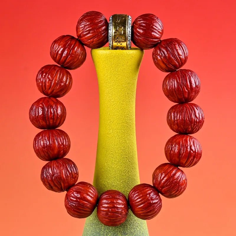 WUDE Monkey Head Walnut Bracelets Unisex-21