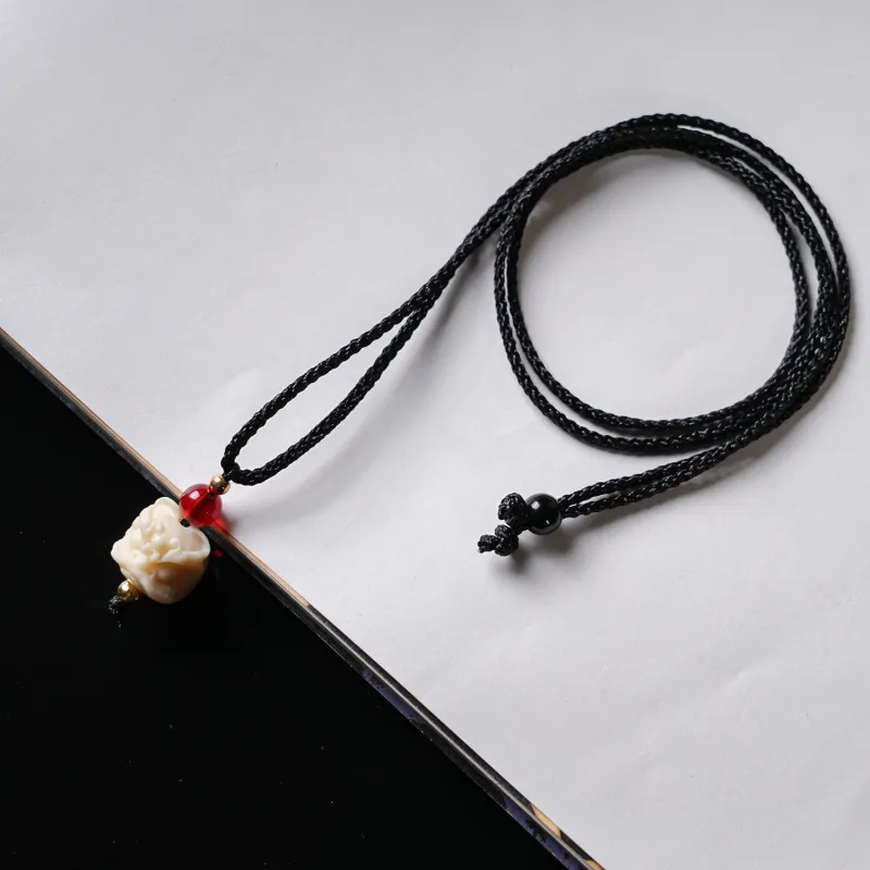 WUDE Ivory Nut Necklaces Unisex-1