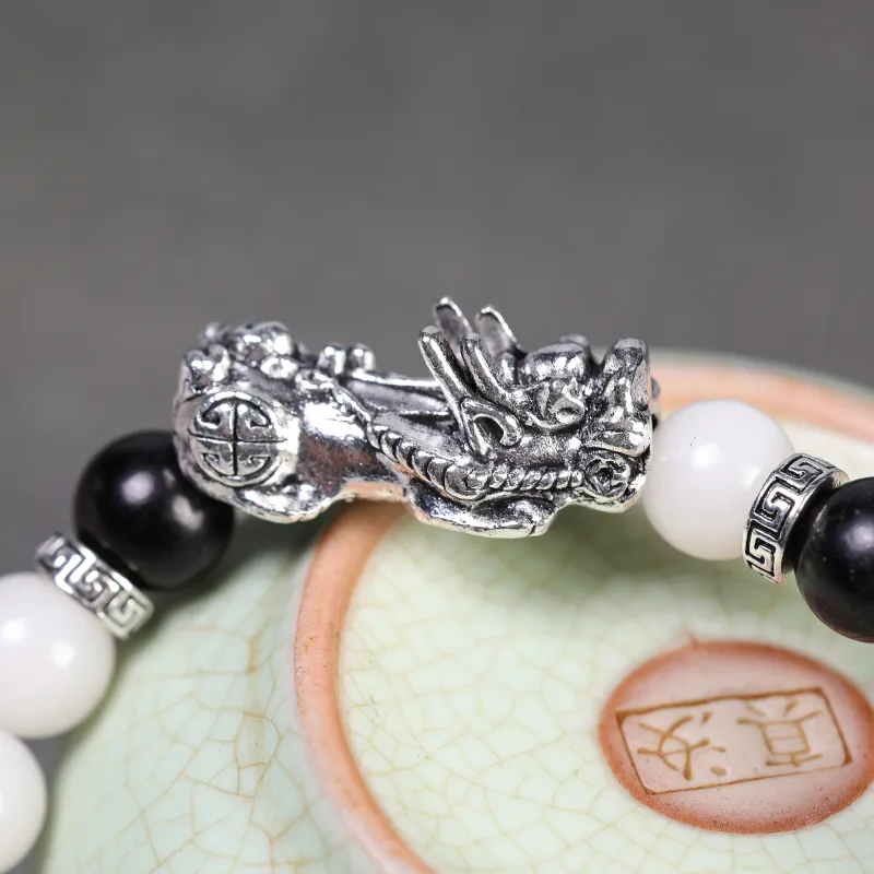 WUDE Ebony Wooden Bracelets Unisex-5