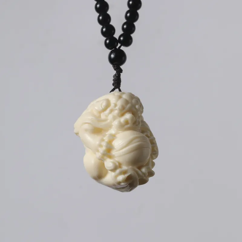 WUDE Ivory Nut Handlebar Piece Unisex-2