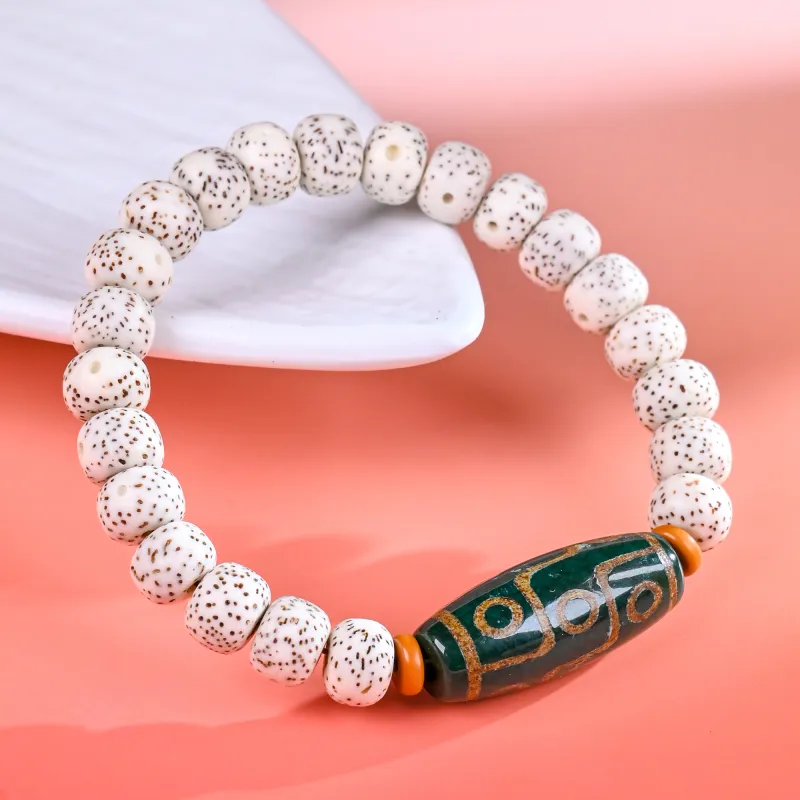 WUDE Star Moon Bodhi Seeds Bracelets Unisex-2