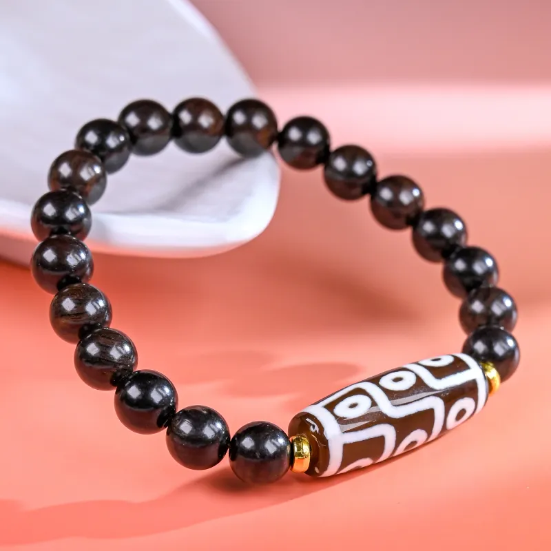 WUDE Ebony Wooden Bracelets Unisex-4