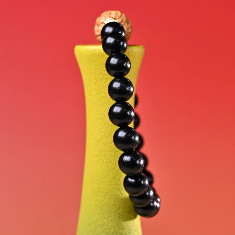 WUDE Ebony Wooden Bracelets Unisex-2