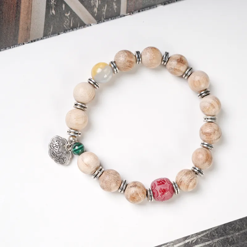 WUDE Milky Agarwood Bracelets Unisex-5