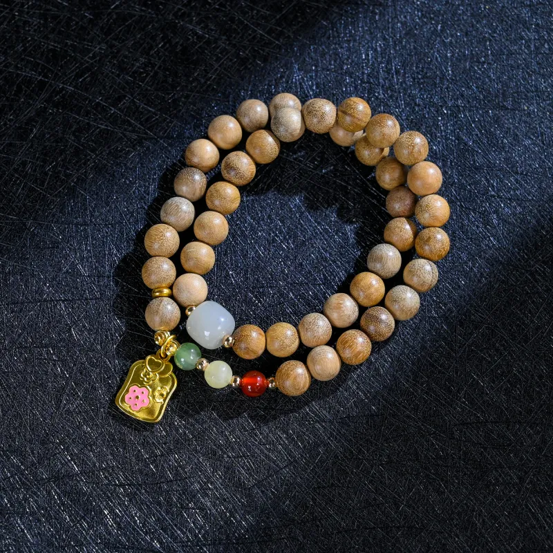 WUDE Milky Agarwood Bracelets Unisex-2