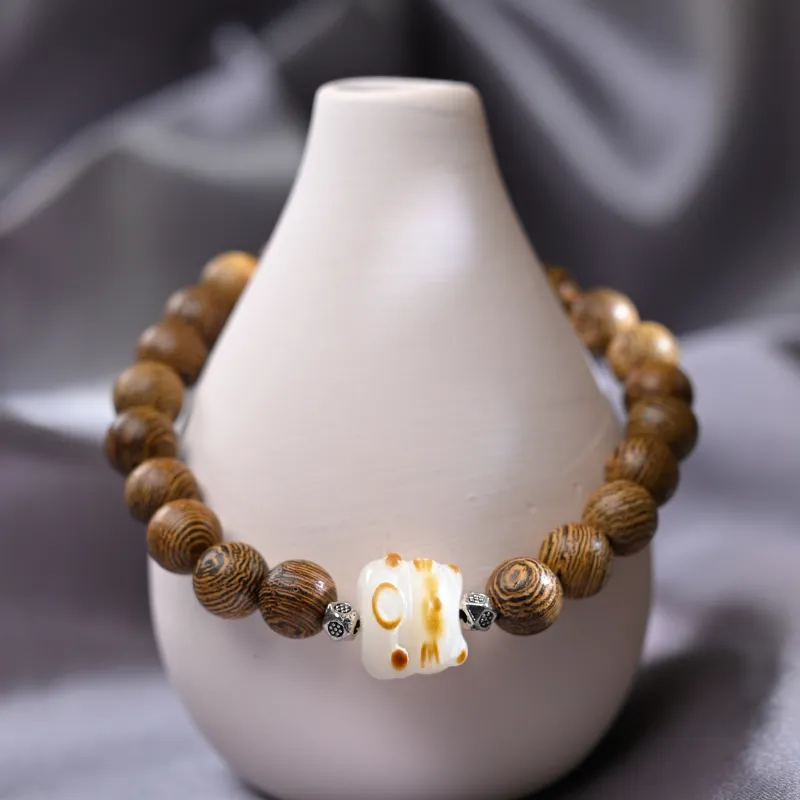 WUDE Redwood Wooden Bracelets Unisex-25