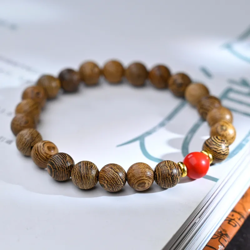 WUDE Redwood Wooden Bracelets Unisex-7