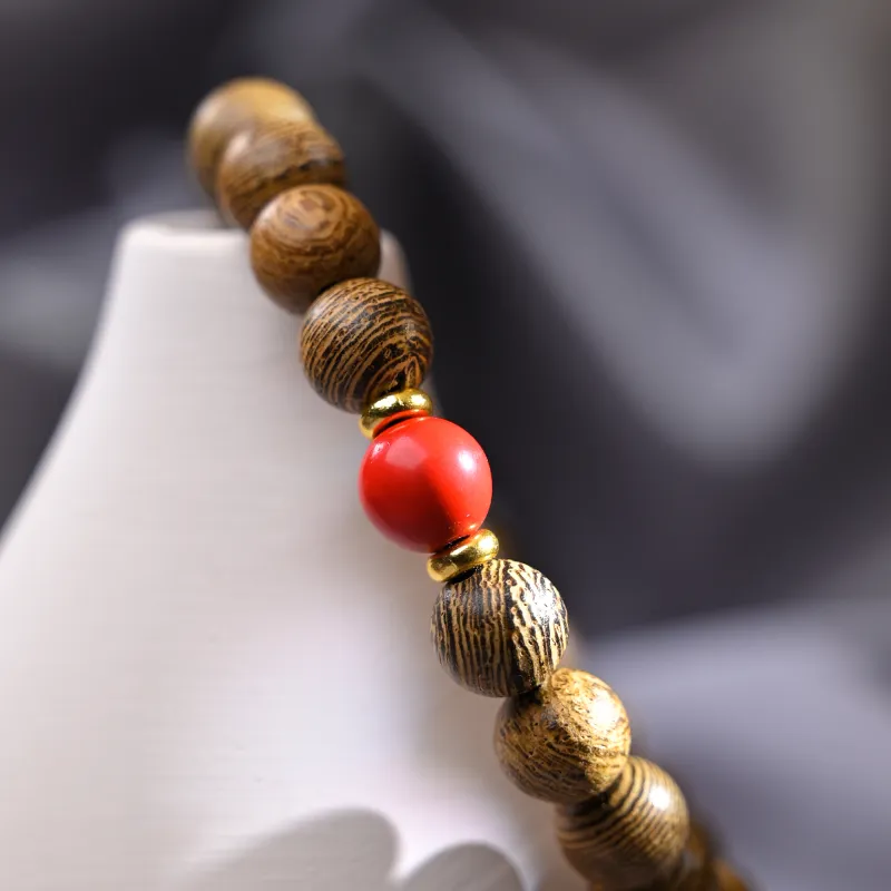 WUDE Redwood Wooden Bracelets Unisex-6