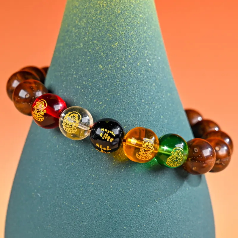 WUDE Purple Gold Rat Bracelets Unisex-1