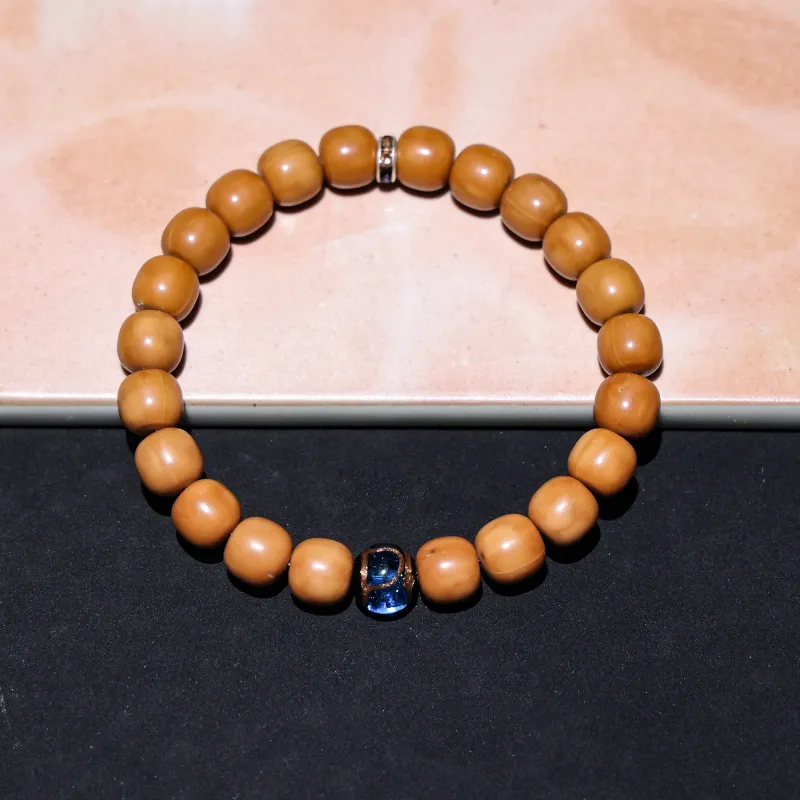 WUDE Monkey Head Walnut Wooden Bracelets Unisex-44