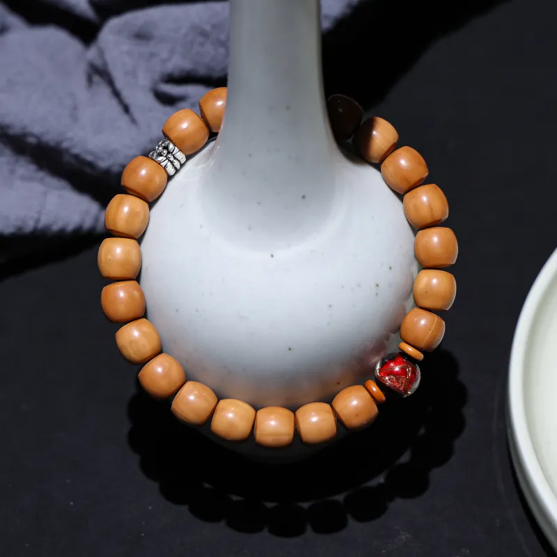 WUDE Monkey Head Walnut Wooden Bracelets Unisex-34