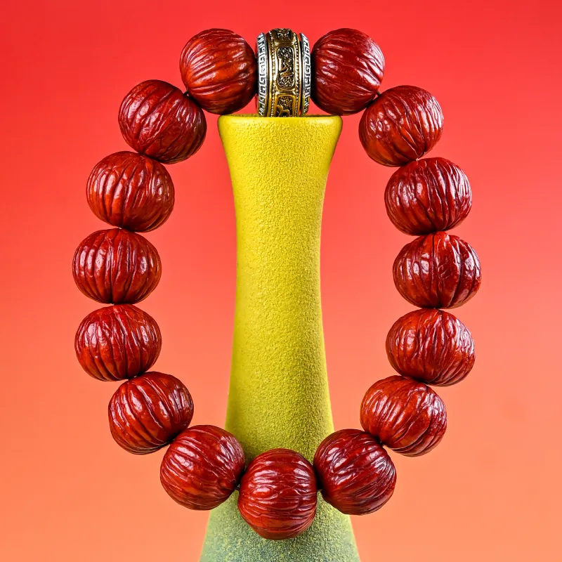WUDE Monkey Head Walnut Bracelets Unisex-28