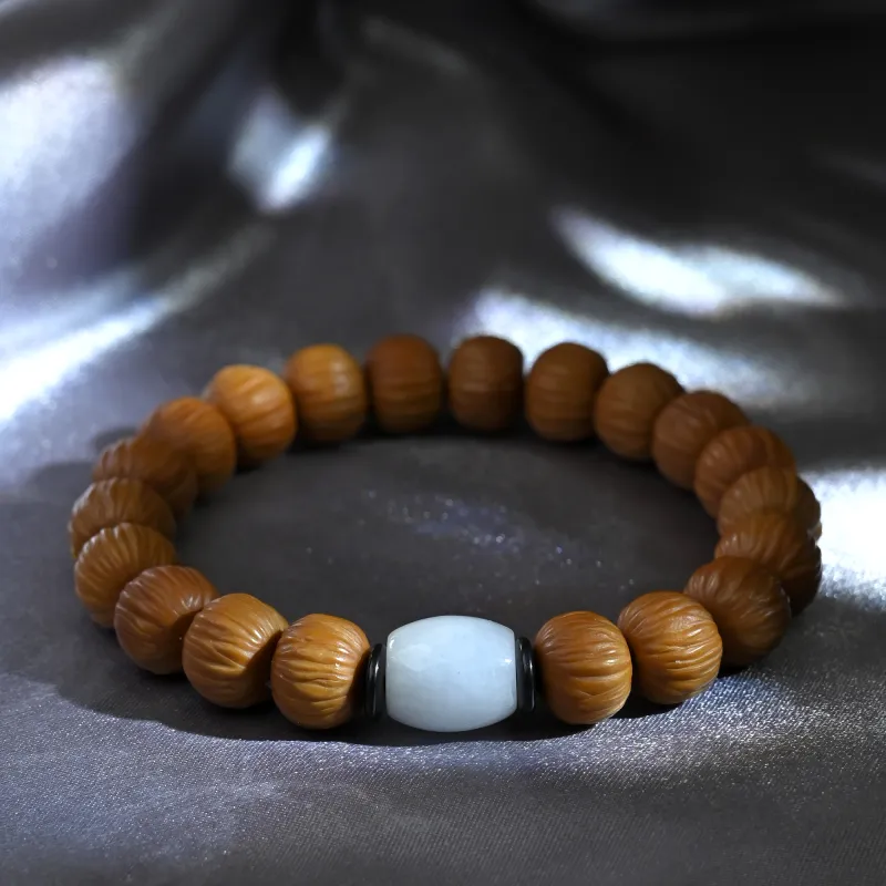 WUDE Monkey Head Walnut Bracelets Unisex-16