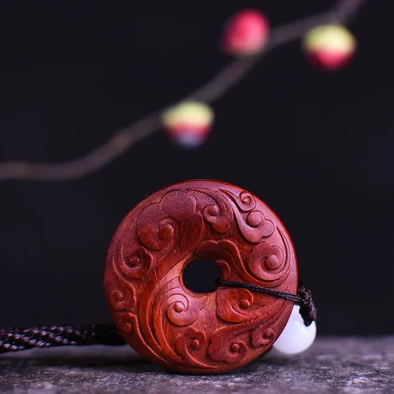 WUDE India Rosewood Pendants Unisex-4