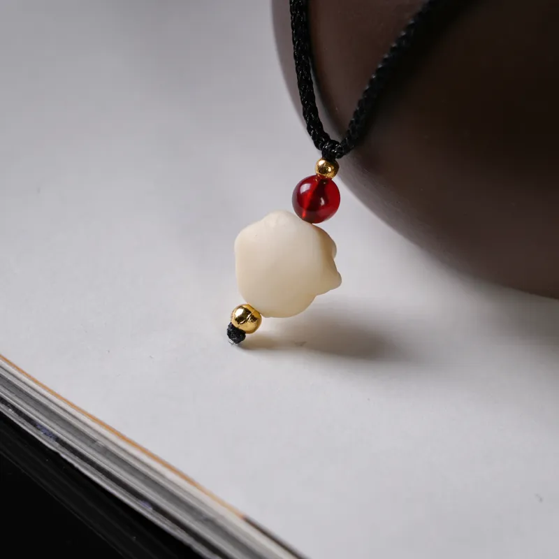 WUDE Ivory Nut Necklaces Unisex-4