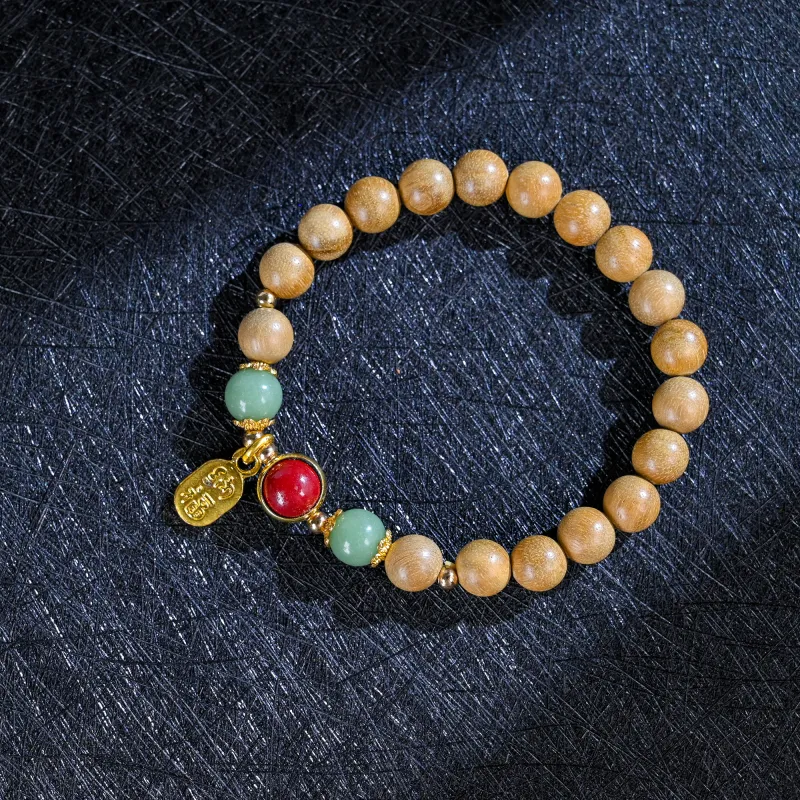 WUDE Milky Agarwood Bracelets Unisex-2
