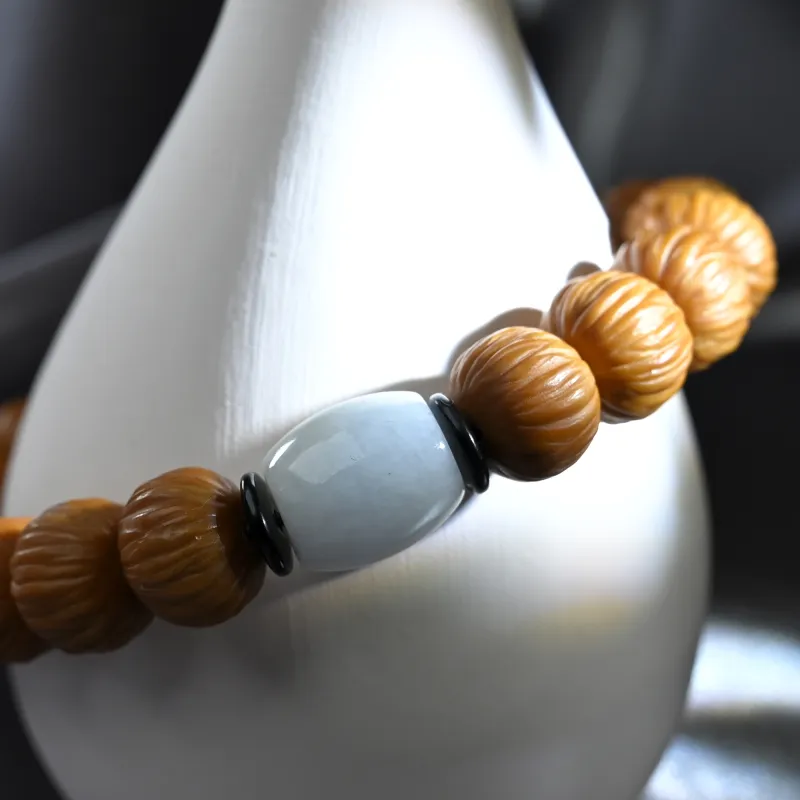 WUDE Monkey Head Walnut Bracelets Unisex-18