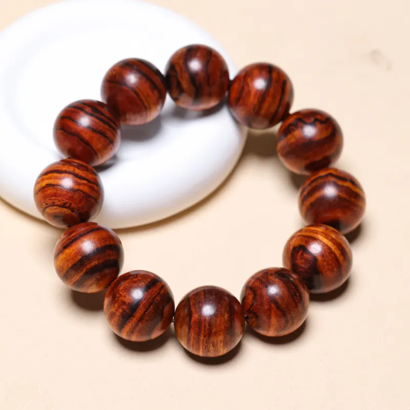 WUDE Hainan Huanghuali Bracelets Unisex-5