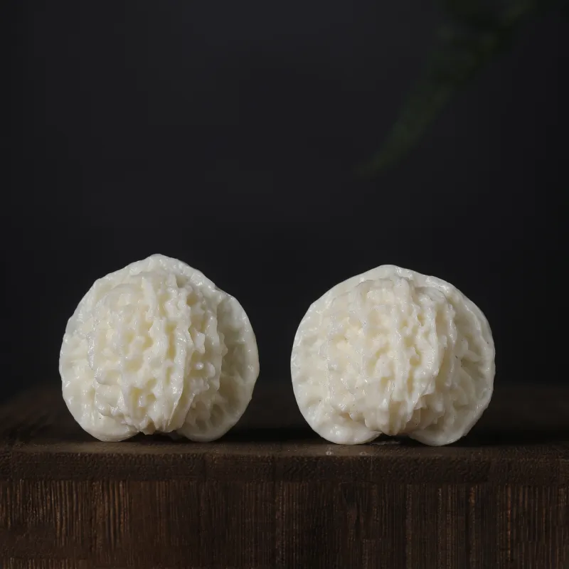 WUDE Ivory Nut Handlebar Piece Unisex-2