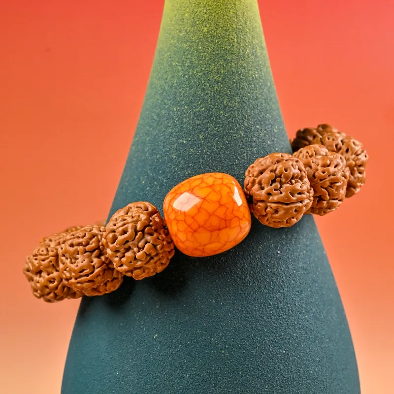 WUDE King Kong Bodhi Seeds Bracelets Unisex-3