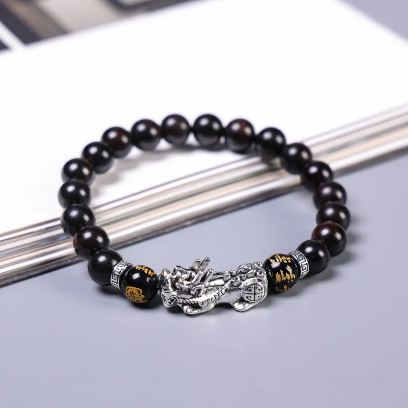 WUDE Ebony Wooden Bracelets Unisex-4