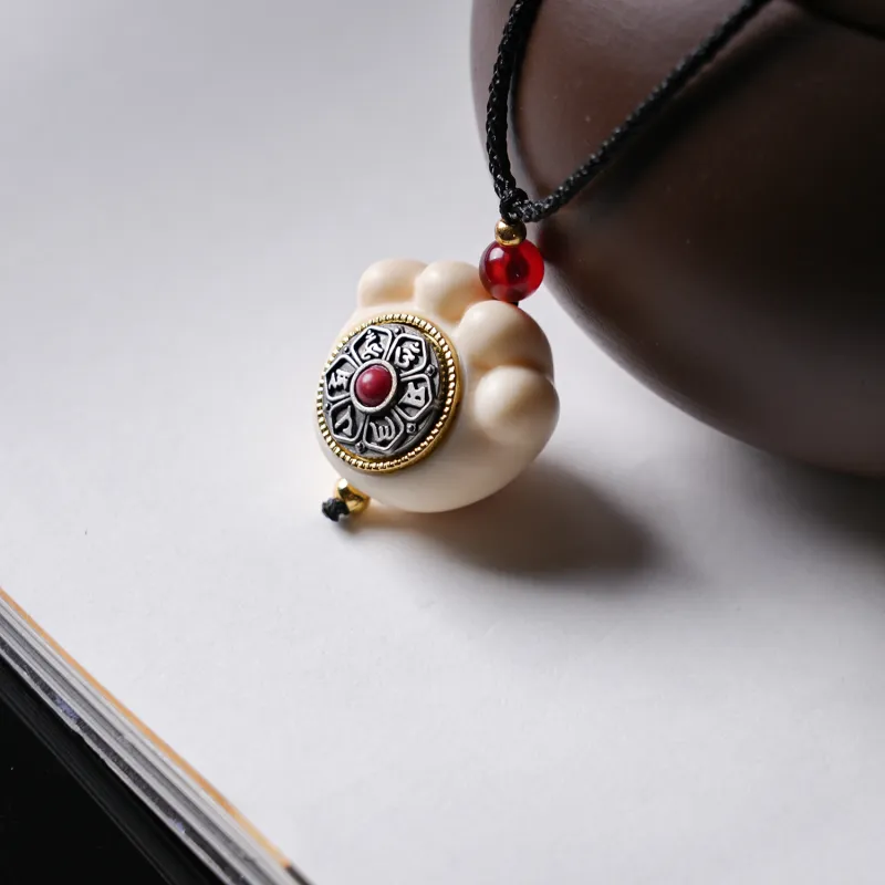 WUDE Ivory Nut Bodhi Necklaces Unisex-1