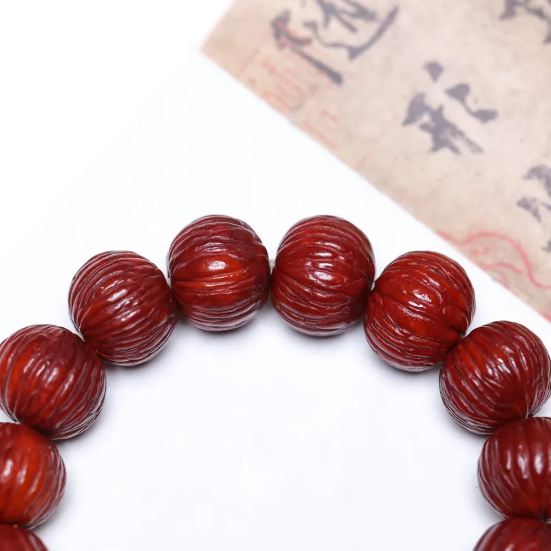 WUDE Monkey Head Walnut Bracelets Unisex-9