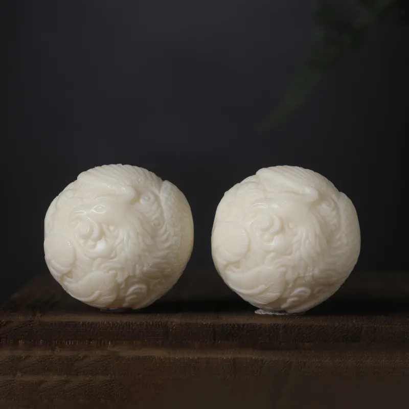 WUDE Ivory Nut Handlebar Piece Unisex-31
