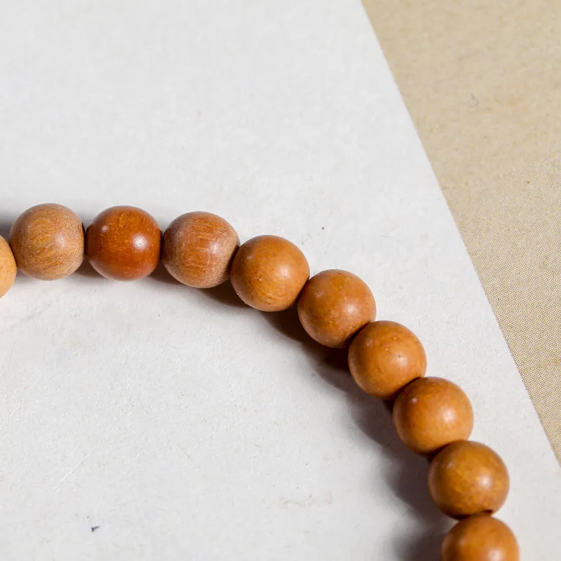 WUDE Barbie Sandalwood Wooden Bracelets Unisex-6