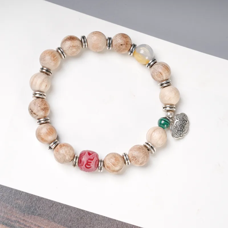 WUDE Milky Agarwood Bracelets Unisex-6