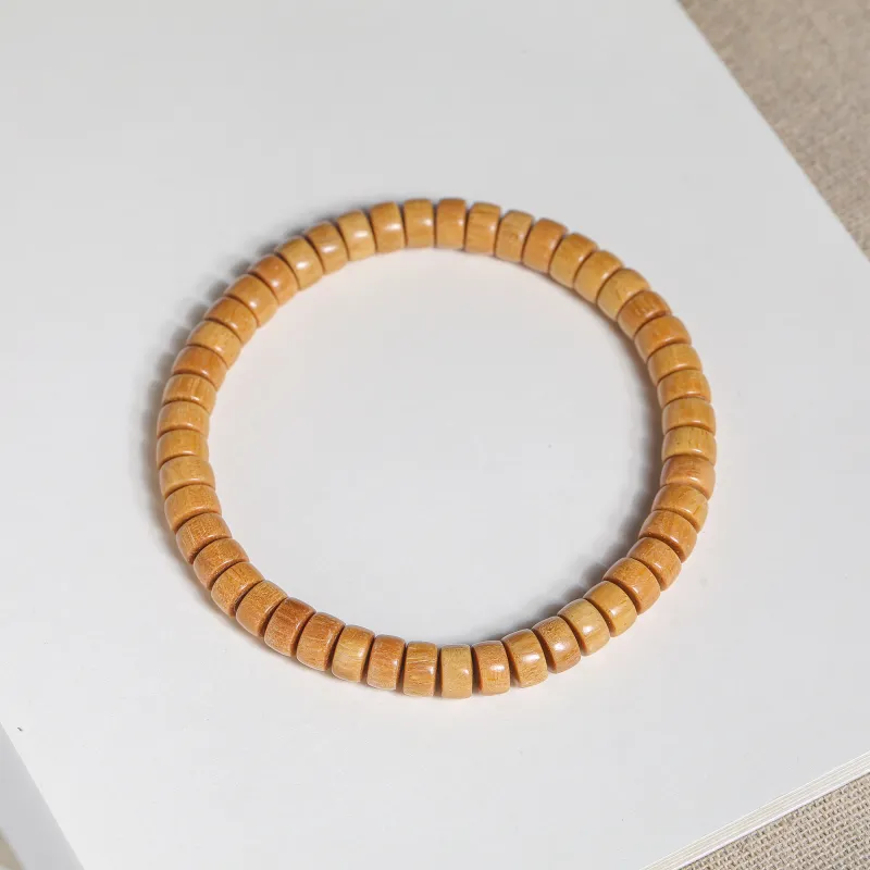 WUDE Barbie Sandalwood Wooden Bracelets Unisex-6