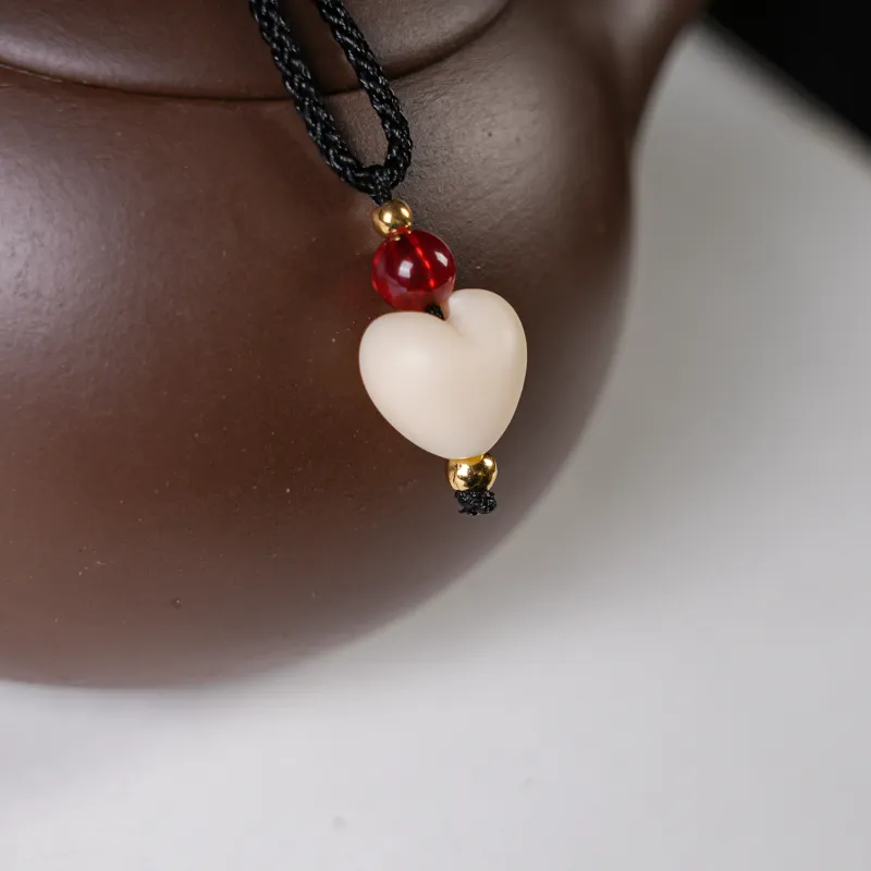 WUDE Ivory Nut Bodhi Necklaces Unisex-2