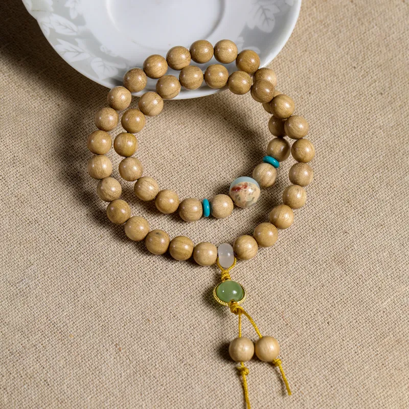 WUDE Milky Agarwood Bracelets Unisex-6