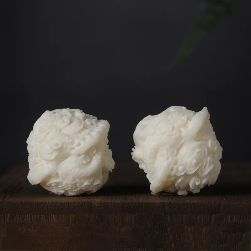 WUDE Ivory Nut Handlebar Piece Unisex-10