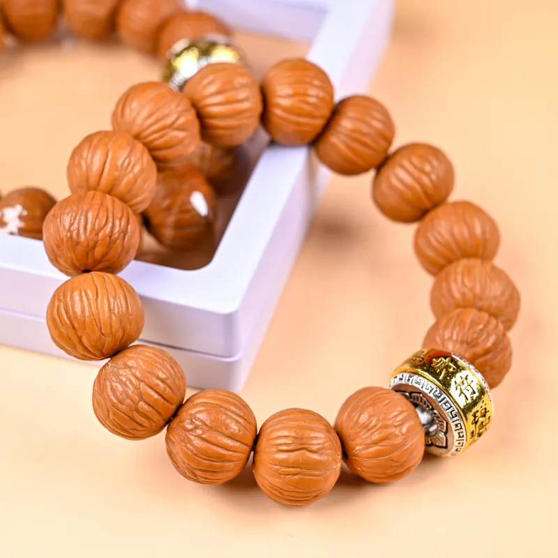 WUDE Monkey Head Walnut Bracelets Unisex-39
