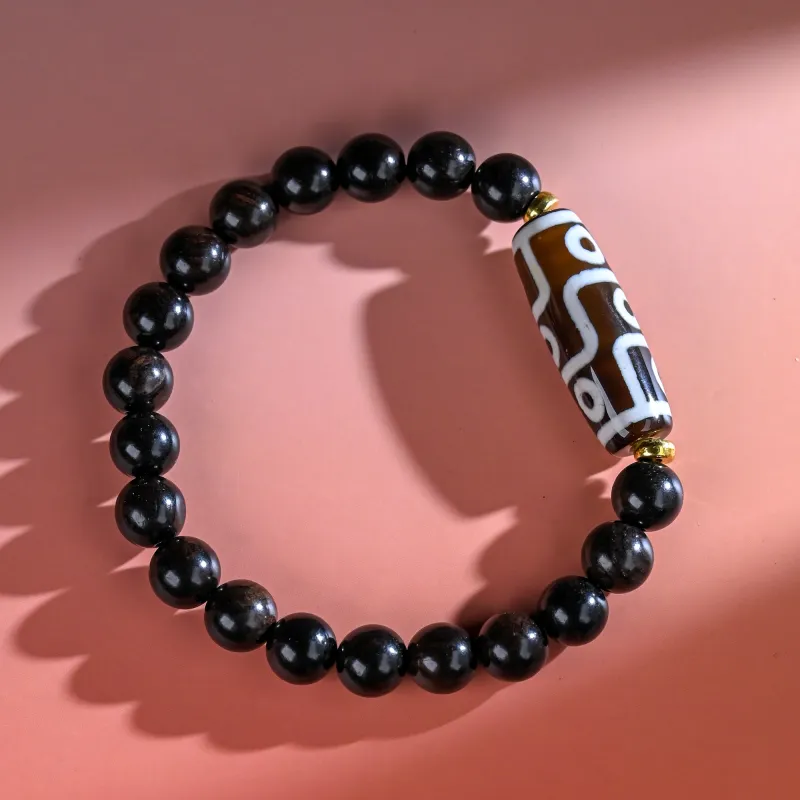 WUDE Ebony Wooden Bracelets Unisex-1