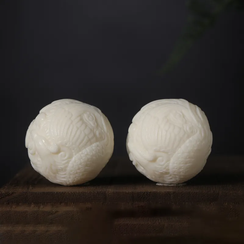 WUDE Ivory Nut Handlebar Piece Unisex-35