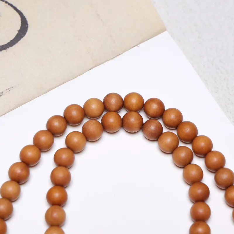WUDE Barbie Sandalwood Wooden Bracelets Unisex-6
