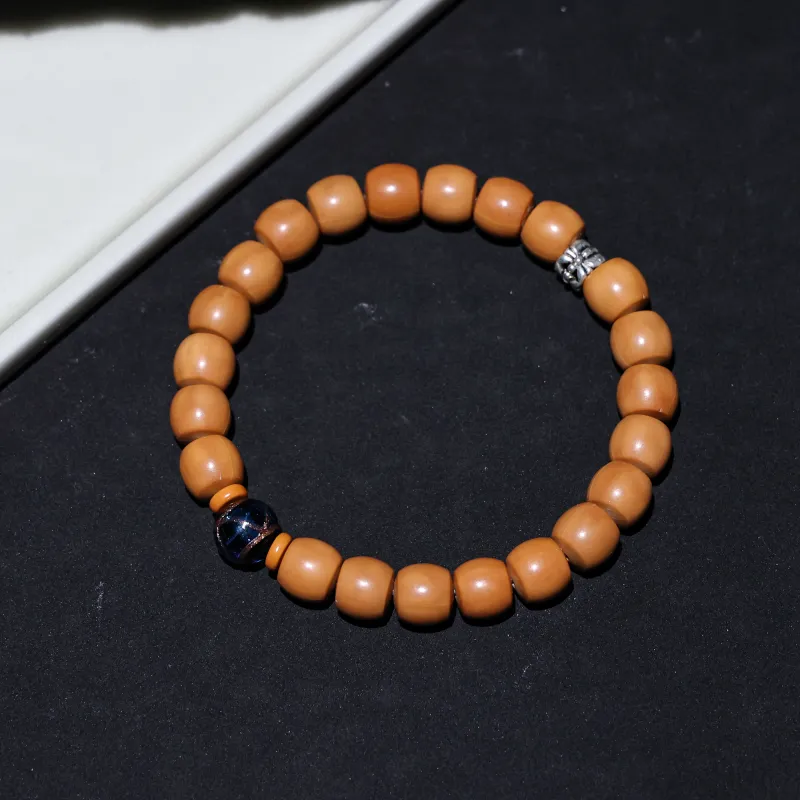 WUDE Monkey Head Walnut Wooden Bracelets Unisex-58