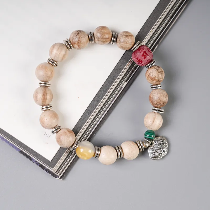 WUDE Milky Agarwood Bracelets Unisex-3