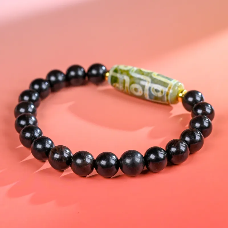 WUDE Ebony Wooden Bracelets Unisex-19