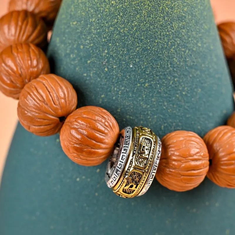 WUDE Monkey Head Walnut Bracelets Unisex-43