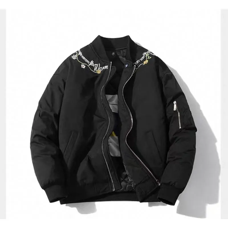 TESTUNG Jackets Coats Unisex Black-1