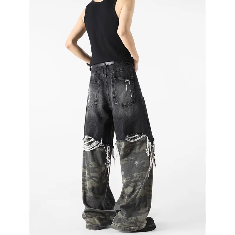 TESTUNG Jeans Unisex Black-4