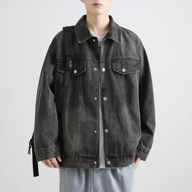 TESTUNG Denim Jacket Unisex Blue-11